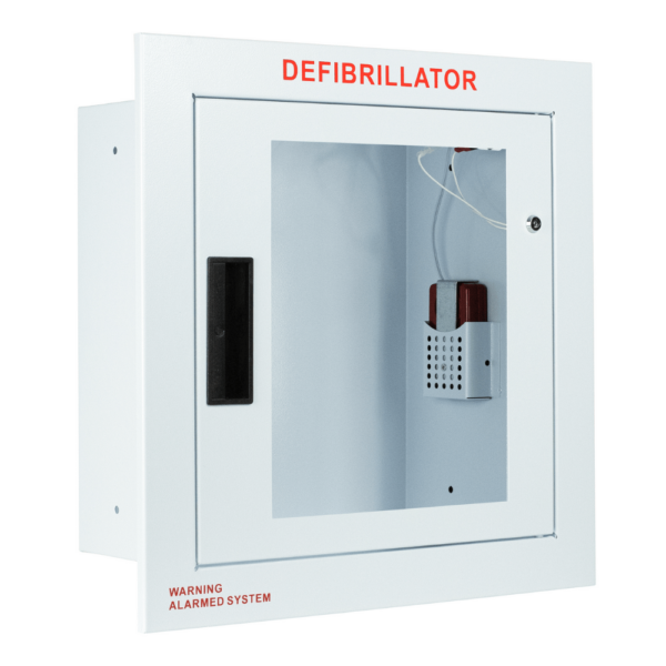 Large Fully-Recessed AED Cabinet with Strobe Alarm - Image 3