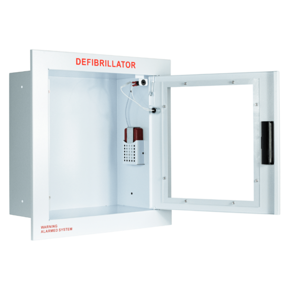 Large Fully-Recessed AED Cabinet with Strobe Alarm - Image 4