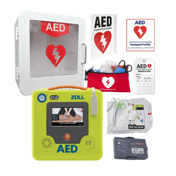 ZOLL AED 3 With Real CPR Help Complete AED Package